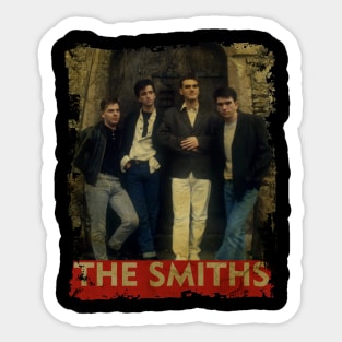 TEXTURE ART-The Smiths - RETRO STYLE 2 Sticker